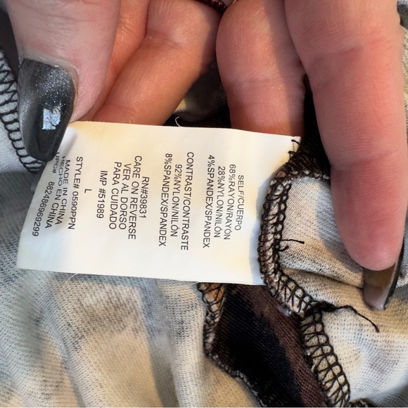 XOXO Leopard Dress Belted Swing Rockabilly Viva Sleevelesss Animal Cheetah Sz L - Picture 6 of 8